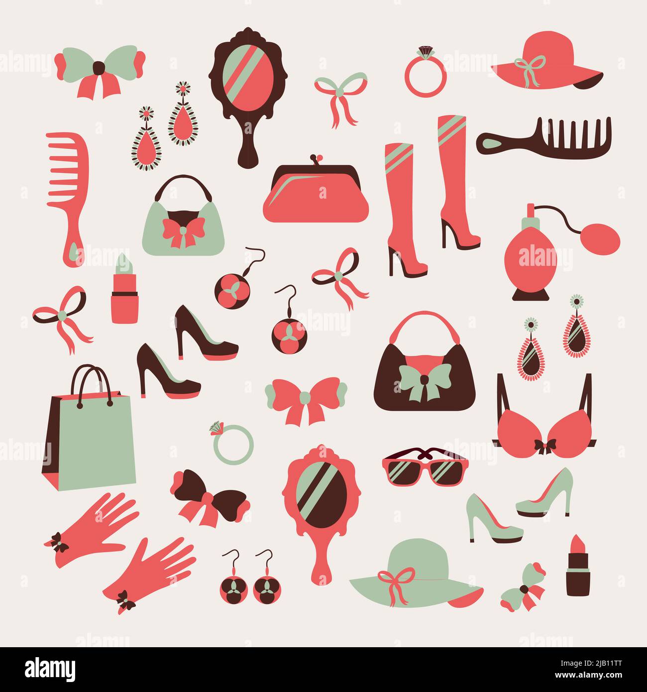 Brassiere vintage Stock Vector Images - Alamy