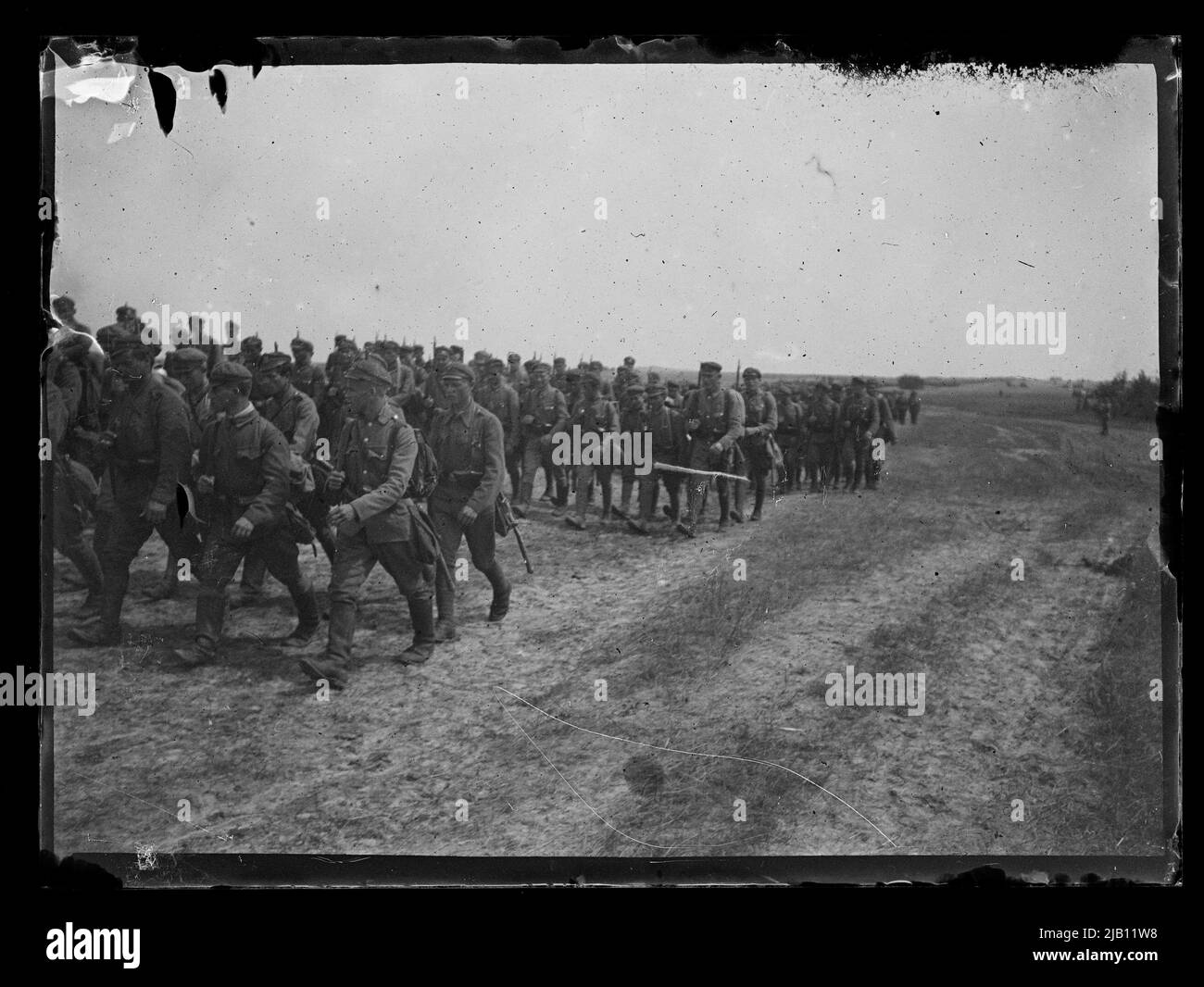 Review of the Polish Legions Branches in Czeremoszno by General of the ...