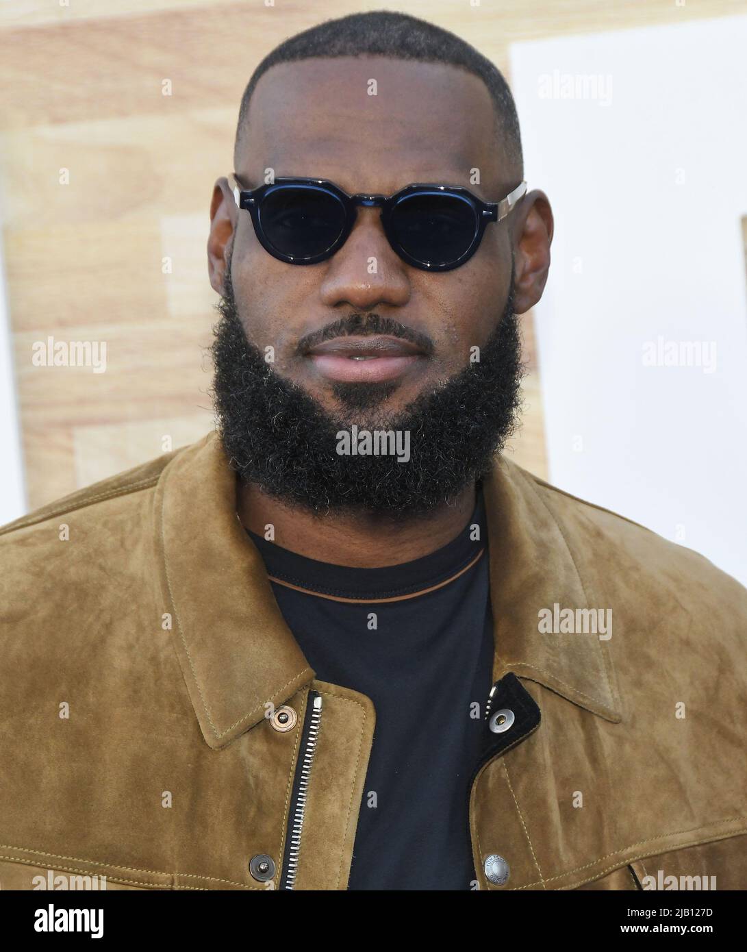 LeBron James arrives at Netflix's HUSTLE Los Angeles Premiere held at ...