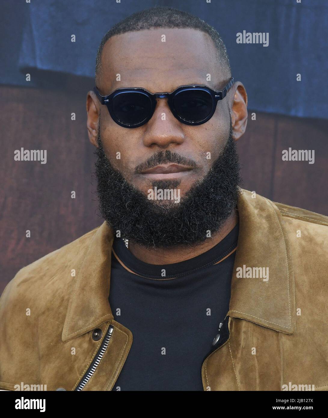 LeBron James arrives at Netflix's HUSTLE Los Angeles Premiere held at ...