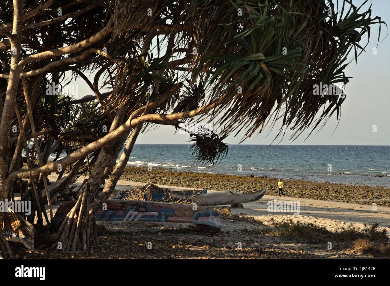 Londa Lima beach in Kanatang, East Sumba, East Nusa Tenggara, Indonesia. Stock Photo