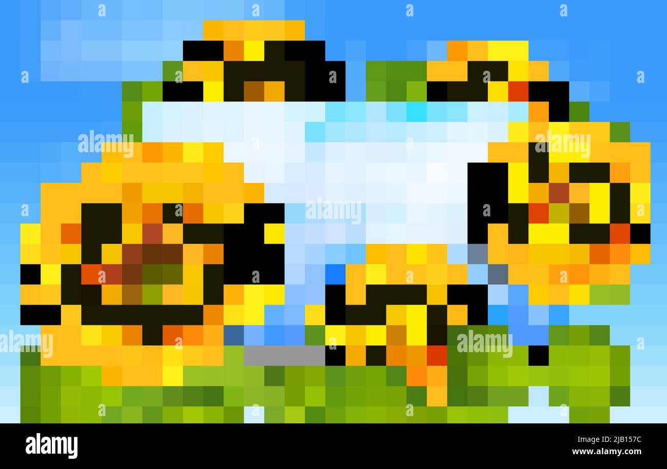 Green energy eco concept, solar panel, sunflowers and grass vector