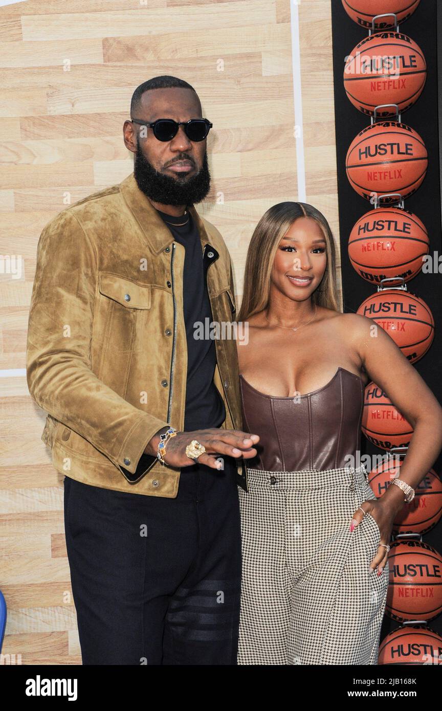 Los Angeles, CA. 1st June, 2022. LeBron James, Savannah James at ...