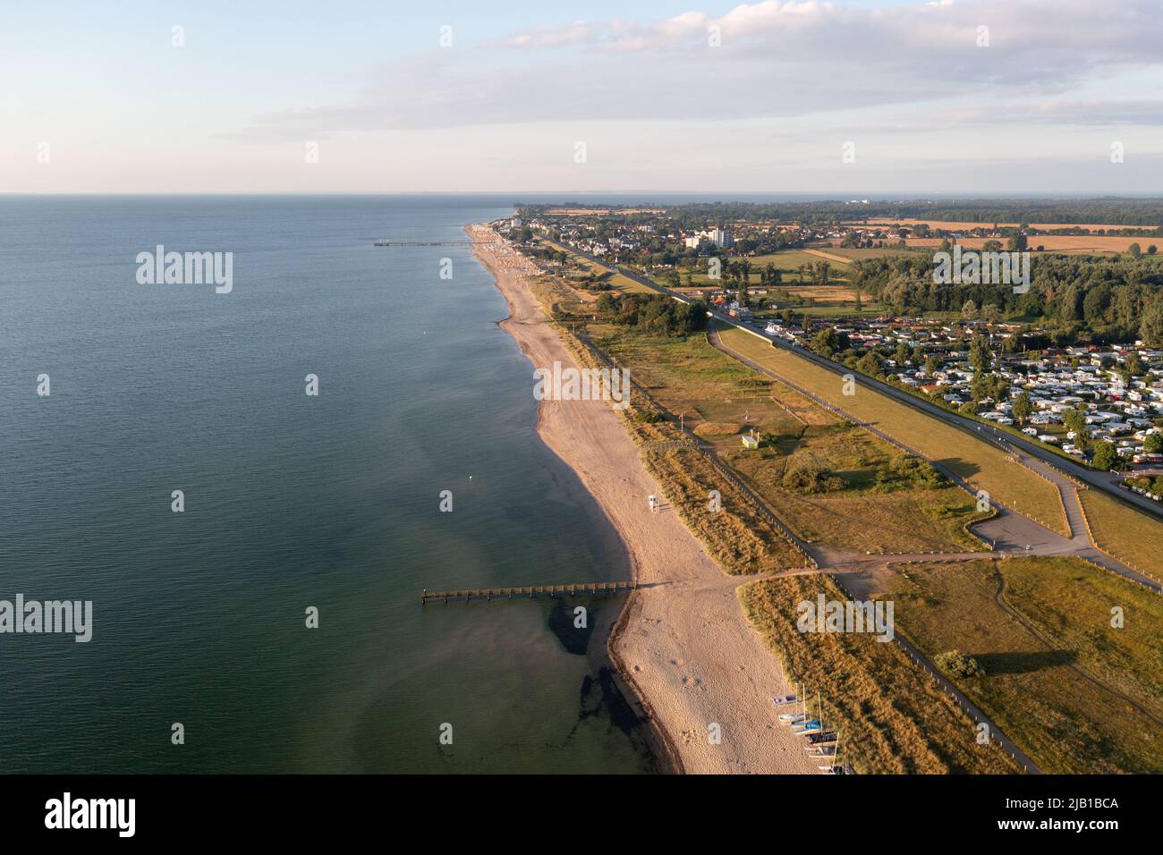 Dahme Beach in Schleswig-Holstein, Germany Stock Photo