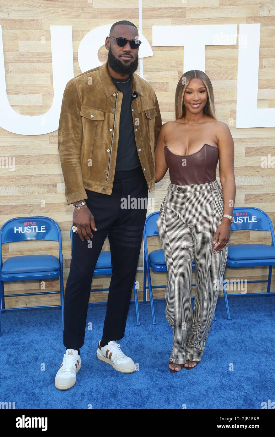 1 June 2022 - Westwood, California - LeBron James, Savannah James, Los ...
