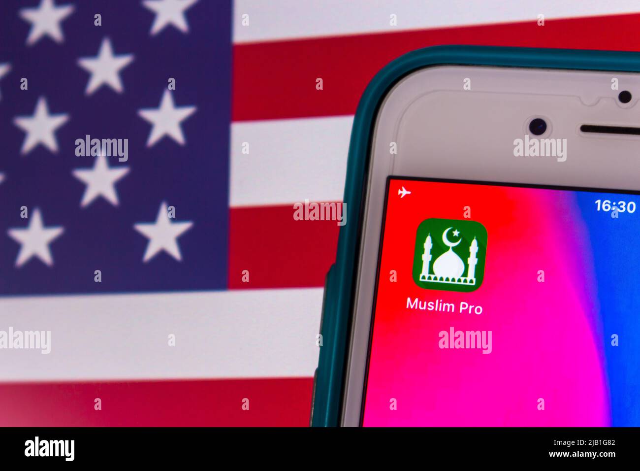 Muslim Pro, an Islamic app with prayer time, azan clock, audio Quran