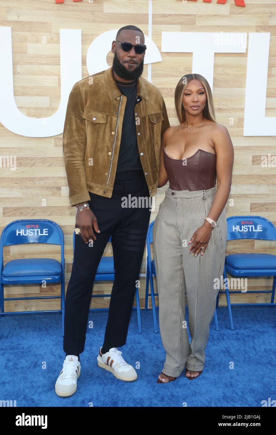 1 June 2022 - Westwood, California - LeBron James, Savannah James, Los ...