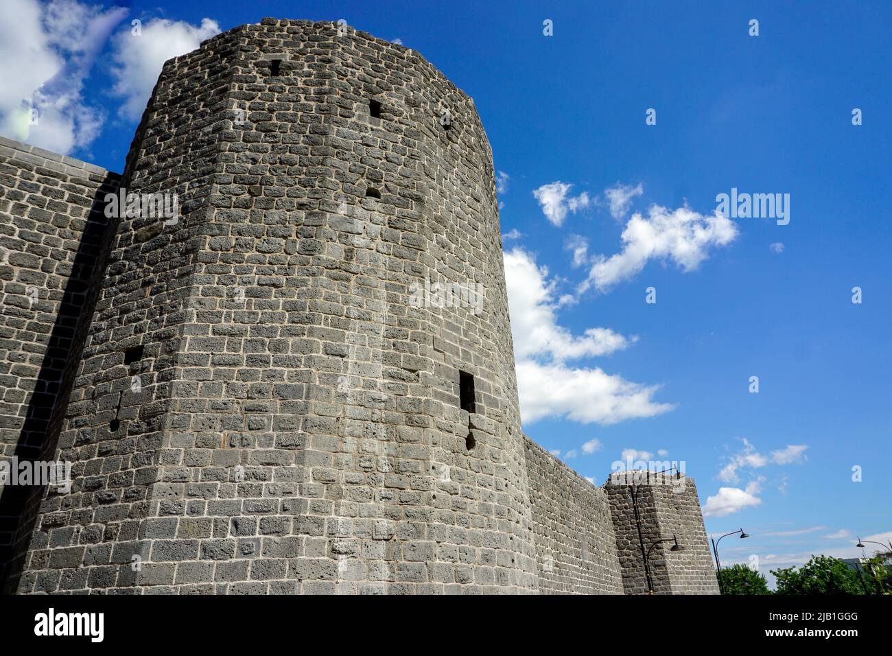 8 May 2022 Diyarbakir Turkey. City Walls of Diyarbakir Sur ici in Diyarbakir Stock Photo