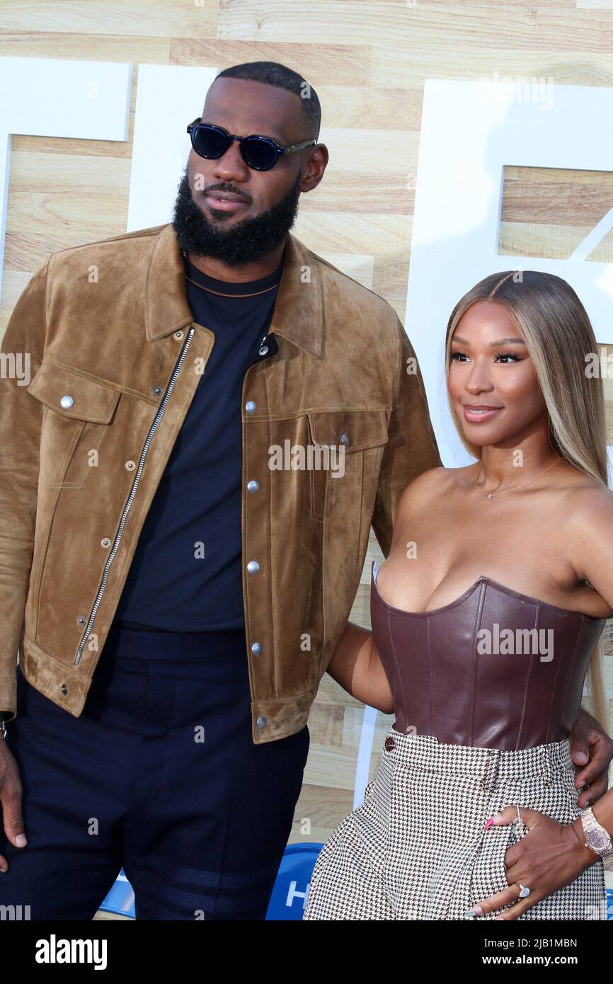 Los Angeles, CA. 1st June, 2022. LeBron James, Savannah James at ...