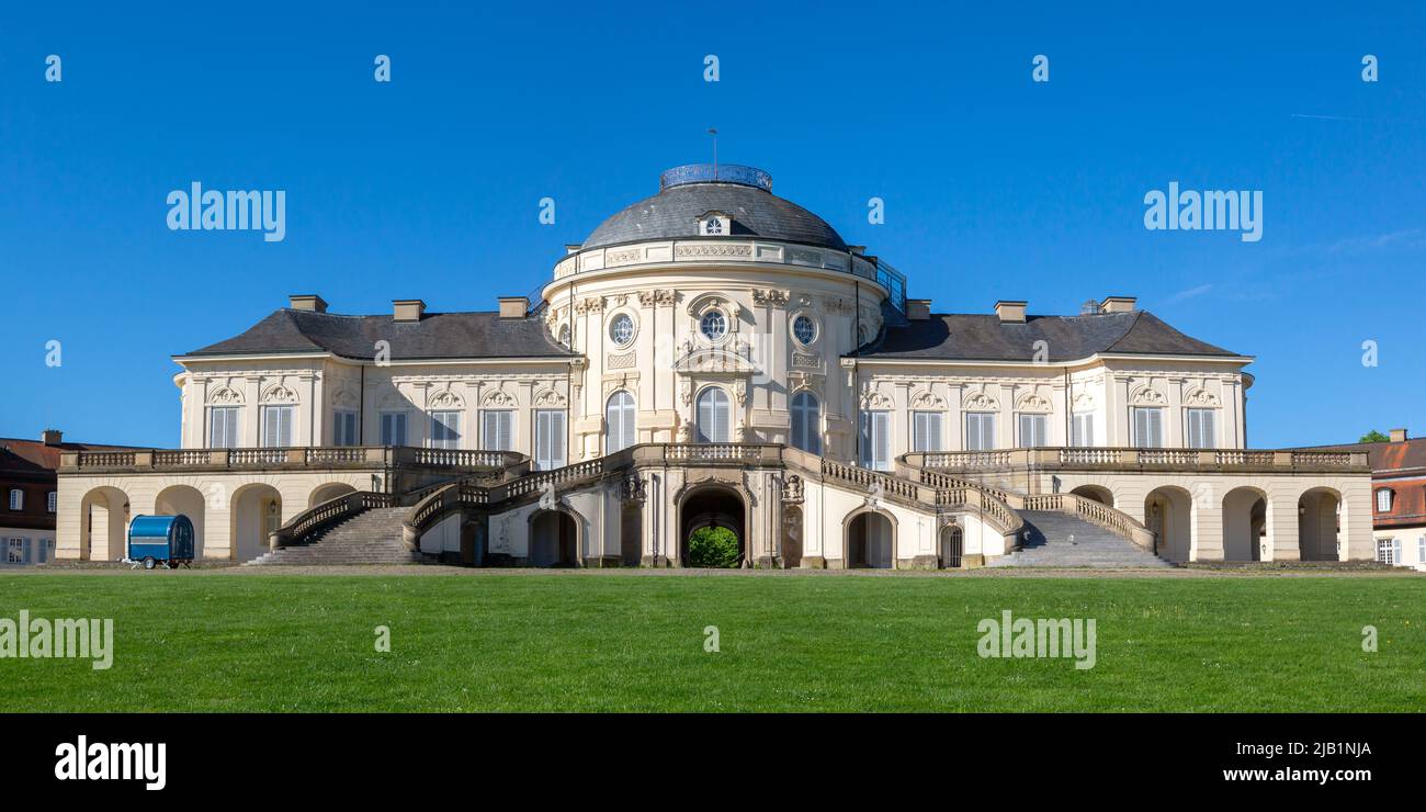 Stuttgart Solitude Castle panorama architecture traveling travel in Germany Stock Photo