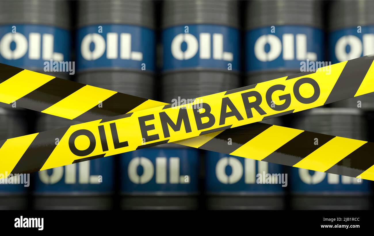 Oil embargo on Russian oil Stock Photo Alamy