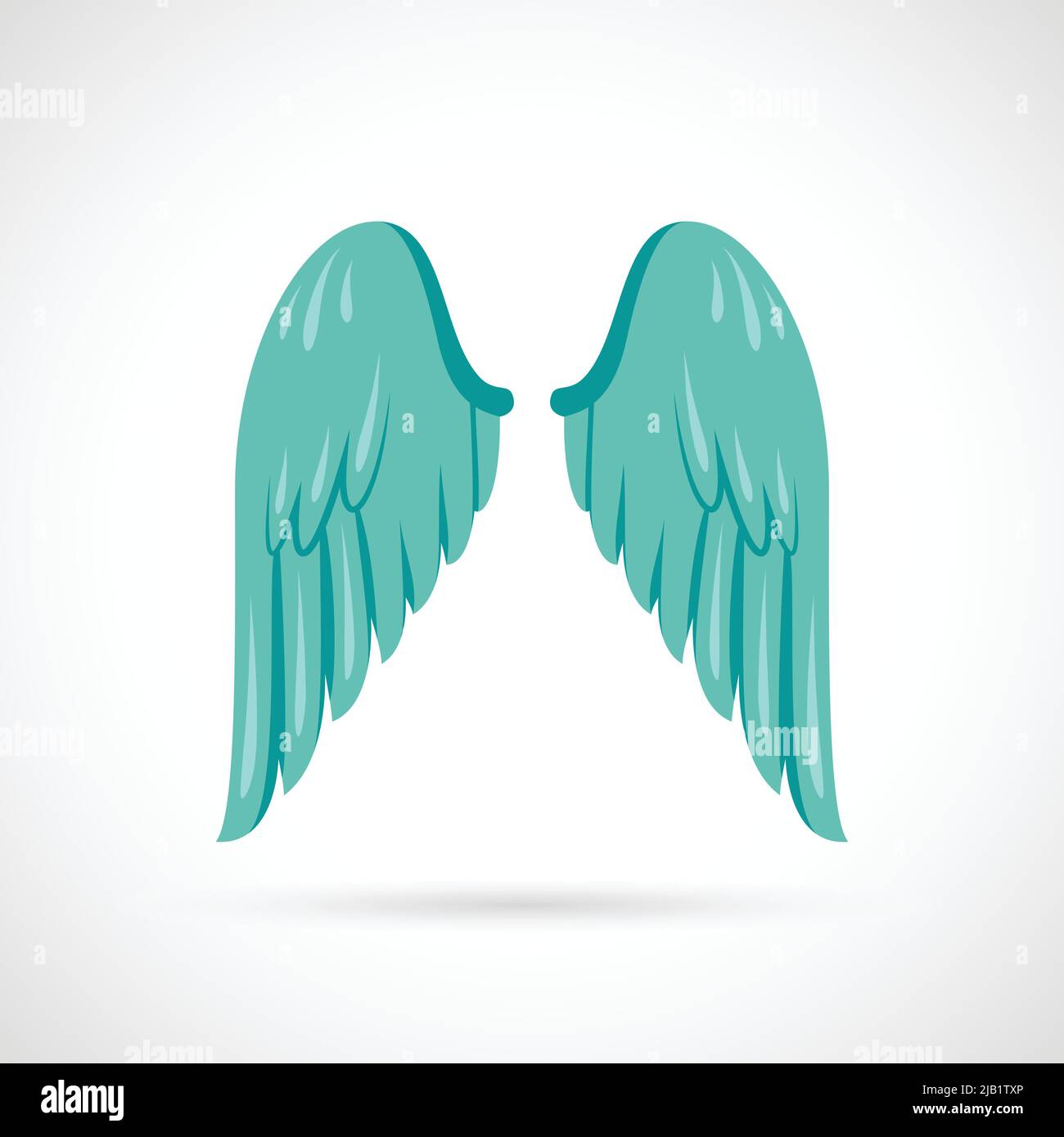 Medieval angel illustration Stock Vector Images - Alamy