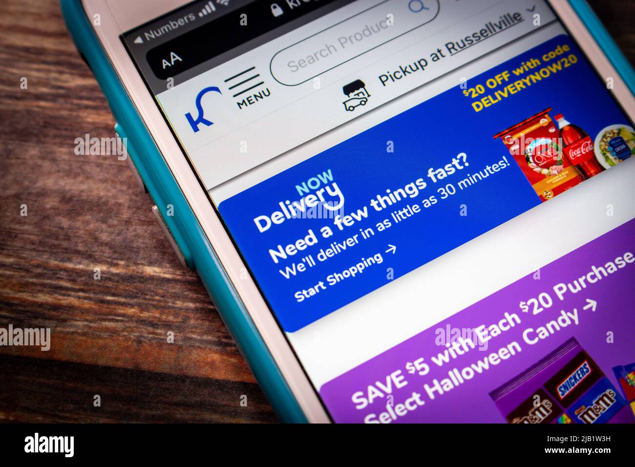 Kroger Delivery Now High Resolution Stock Photography and Images Alamy