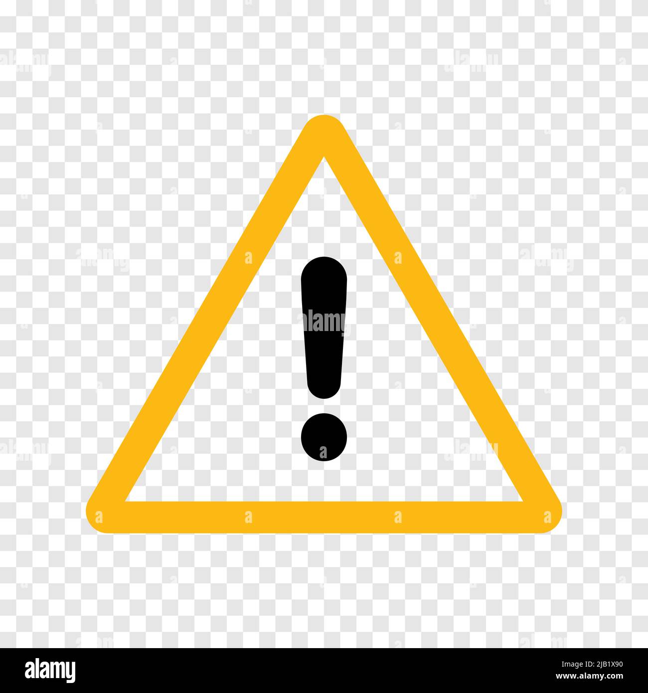 Warning danger sign icon simple design Stock Vector