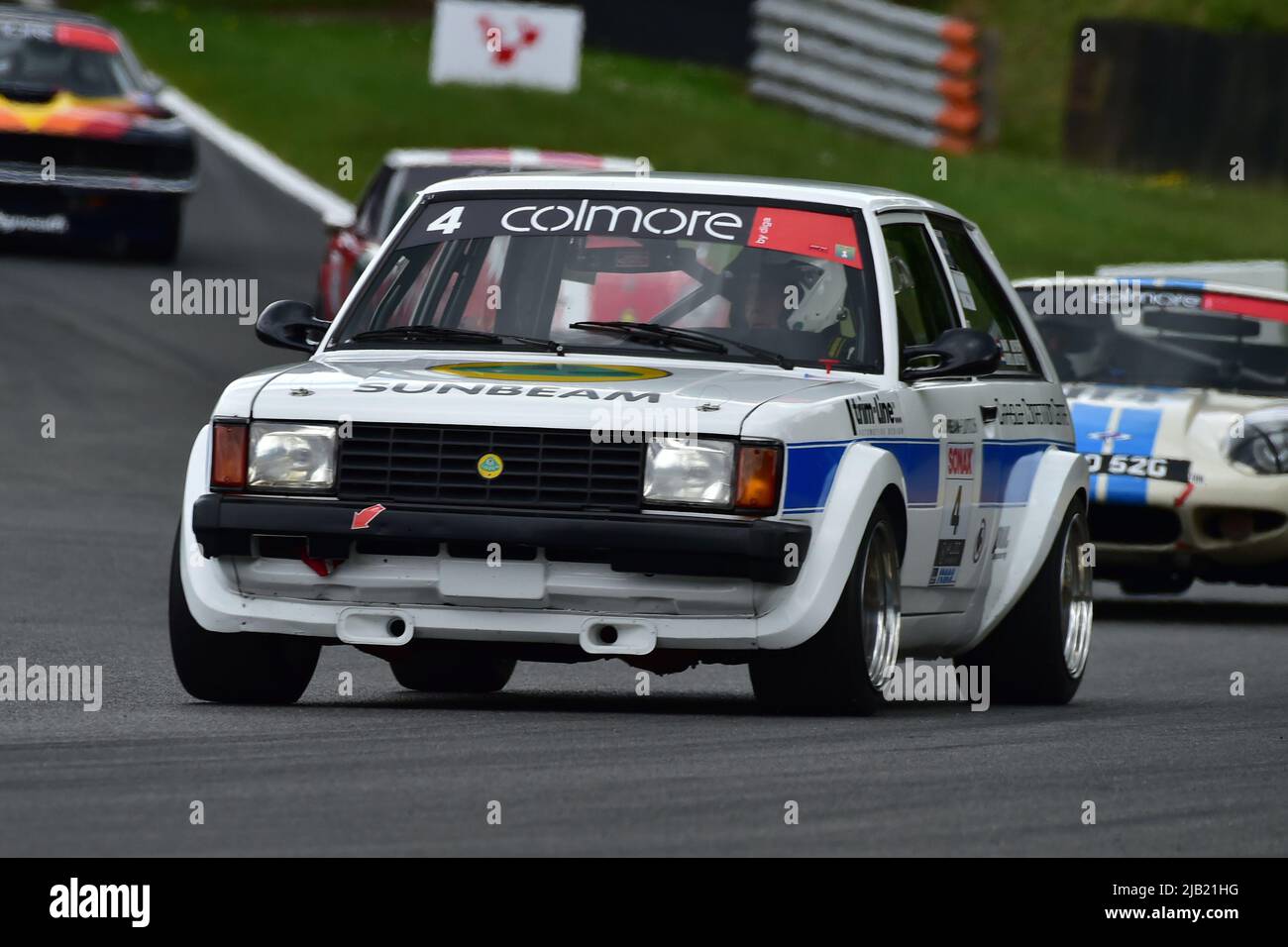 Ron Renes, Lotus Sunbeam, Youngtimer Touring Car Challenge, an eclectic mix of; touring cars, sports cars, prototypes, Le Mans cars from Great Britain Stock Photo