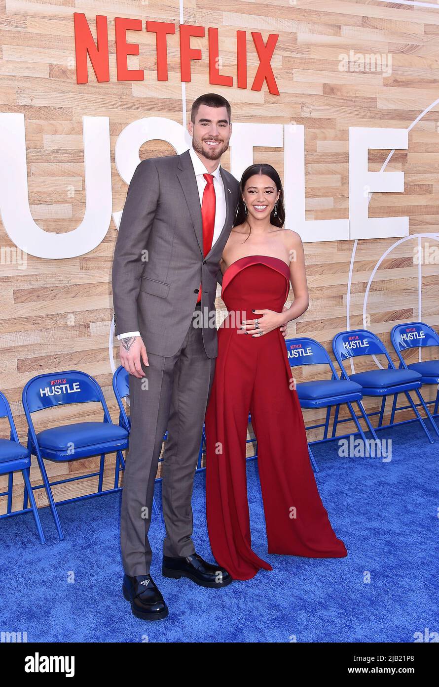 WESTWOOD, CA - JUNE 01: Juancho Hernangomez (L) And Guest Attend ...