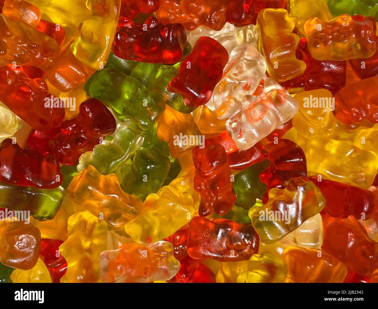 Delicious Colorful Gummy Bears Candy Stock Photo Alamy