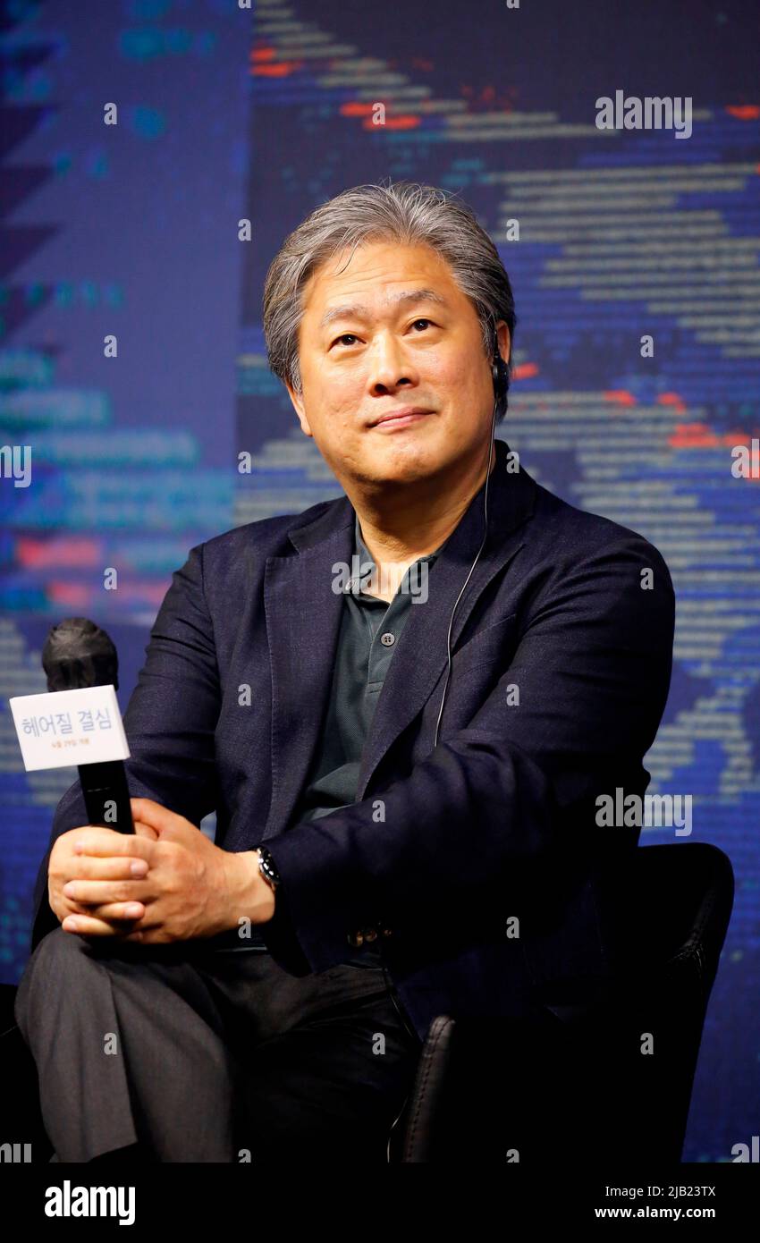 Seoul, South Korea. 2nd June 2022. Park Chan-Wook, June 2, 2022 : South