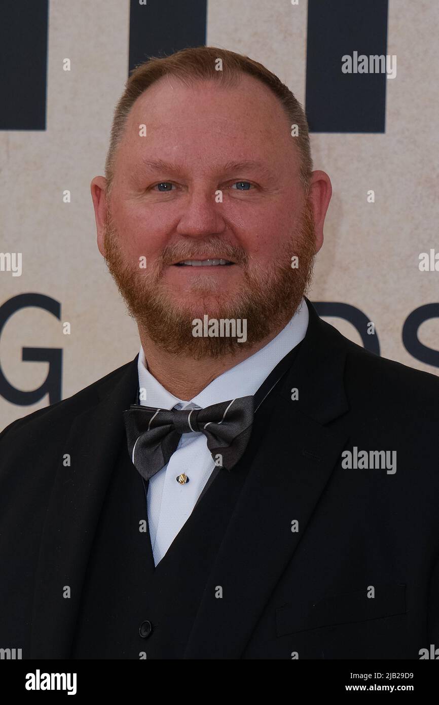 Kevin Robert Frost seen at the 28th annual amfAR Gala Cannes during the 75th Cannes Film Festival on Thursday, May. 26, 2022 at Hotel du Cap, Eden Roc . Stock Photo