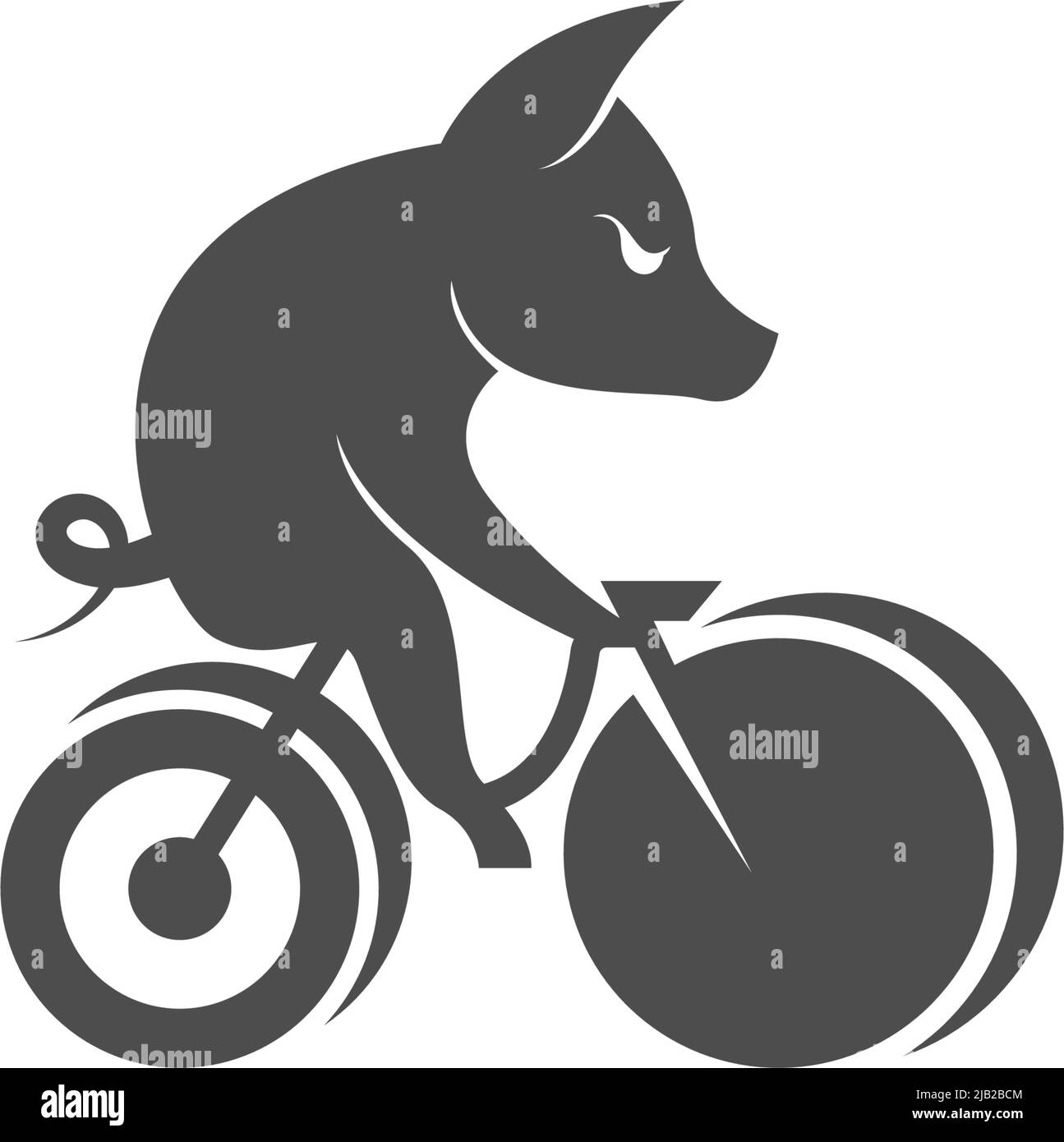 Pig icon logo design concept illustration template vector Stock Vector ...