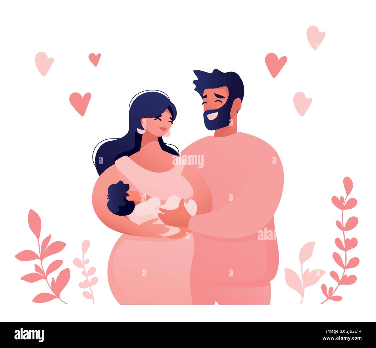 Happy child with doctor Stock Vector Images - Alamy