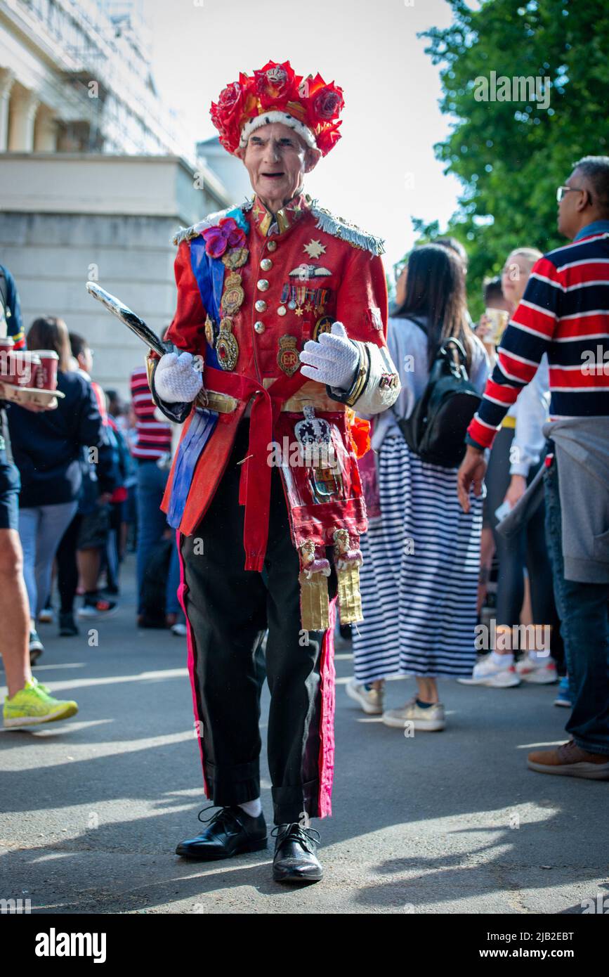 Platinum jubilee, Queen's birthday parade Stock Photo Alamy