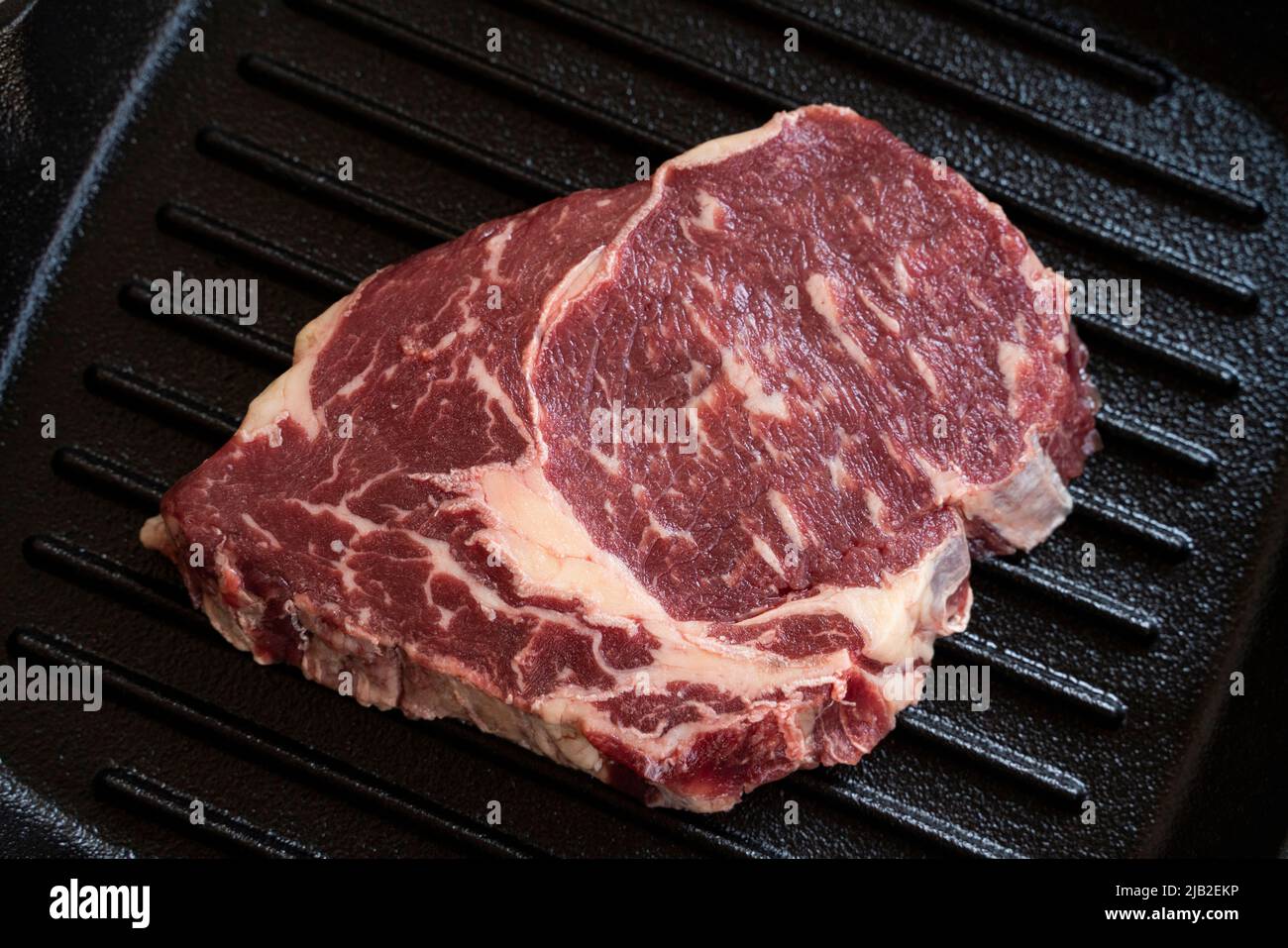 grilled steak on the grill Stock Photo Alamy