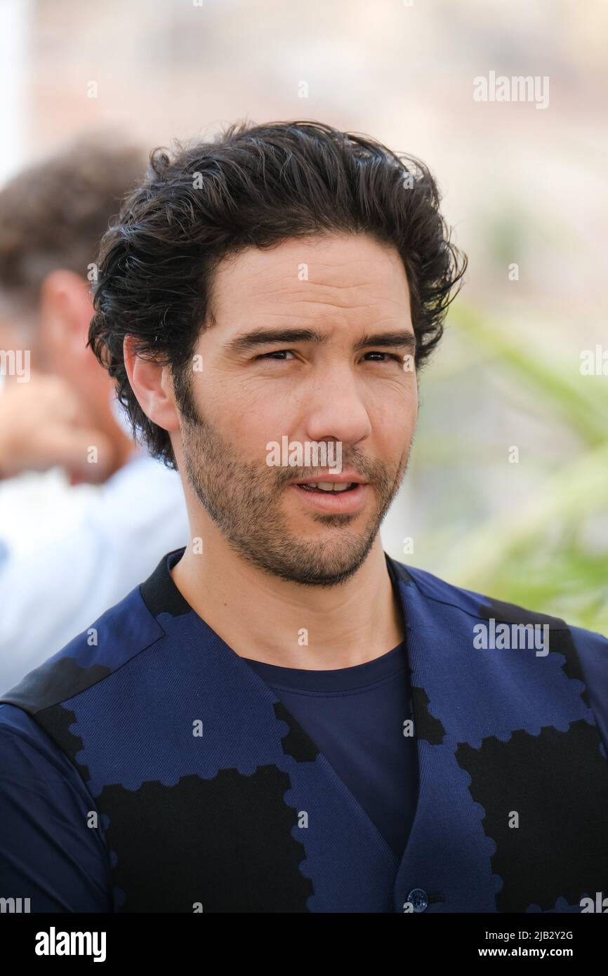 Cannes, France, Sunday, May. 22, 2022 - Tahar Rahim  seen at the Don Juan photocall during the 75th Cannes Film Festival at Palais des Festivals et des Congrès de Cannes . Picture by Julie Edwards/Alamy Live News Stock Photo