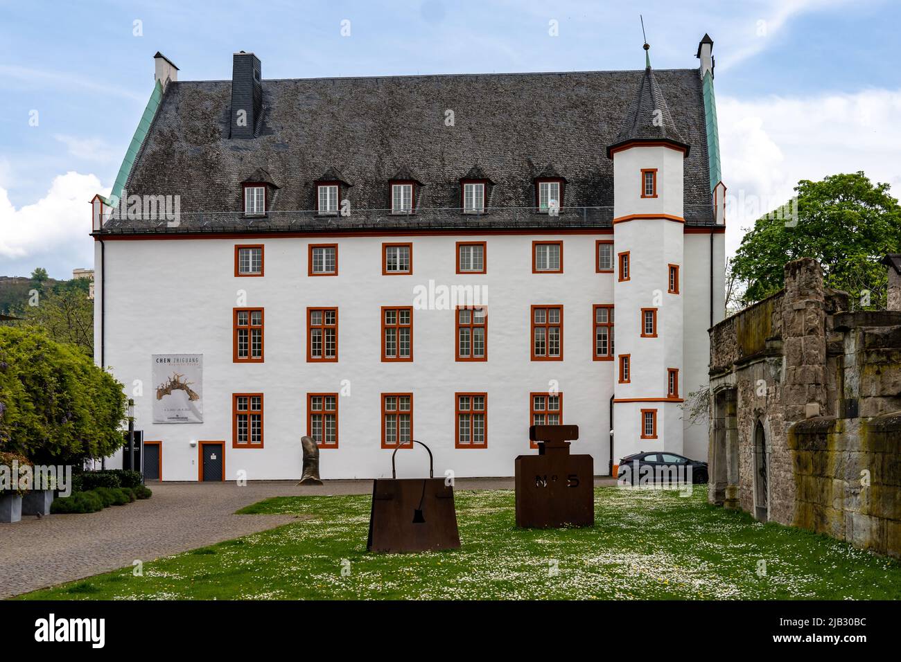 The Deutschherrenhaus in Koblenz, Germany houses the Ludwig Museum