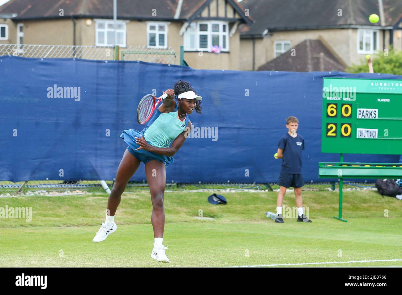 London, UK. 2nd June 2022. 2nd June 2022; Surbiton Racket & Fitness