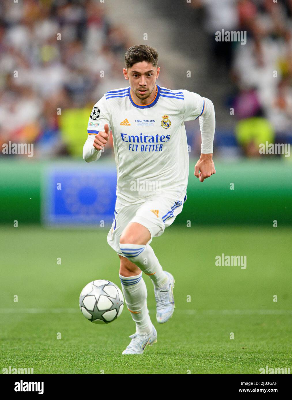 Fede VALVERDE (Real) Action, Soccer Champions League Final