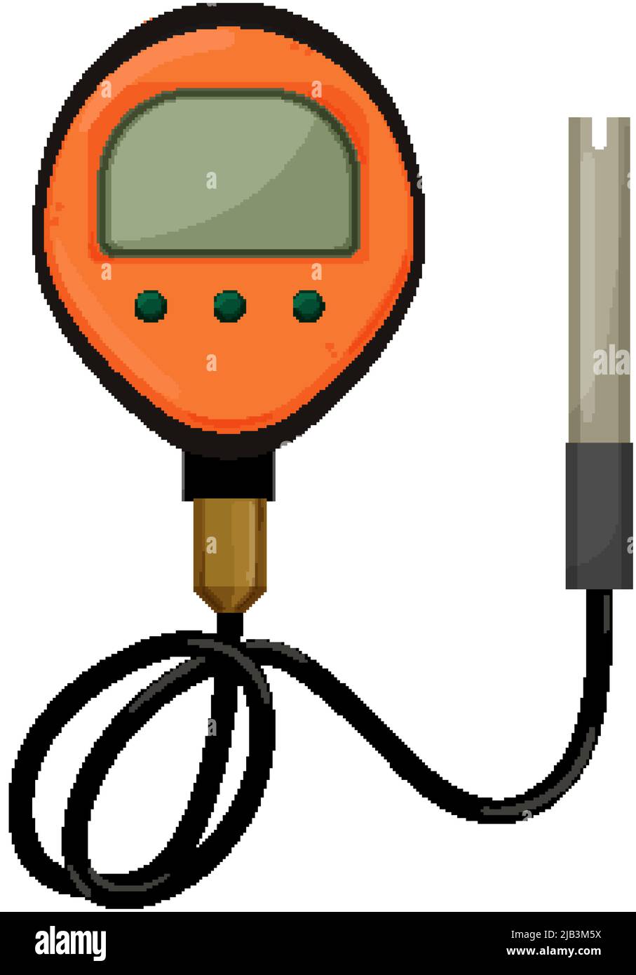 scale ph meter color icon vector illustration Stock Vector Image & Art