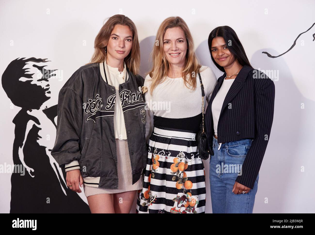 Hamburg, Germany. 02nd June, 2022. Jessica Stockmann, actress, and her ...