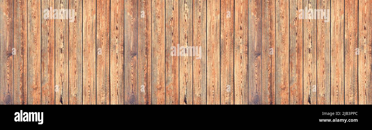 light wooden boarding planks fence background Stock Photo