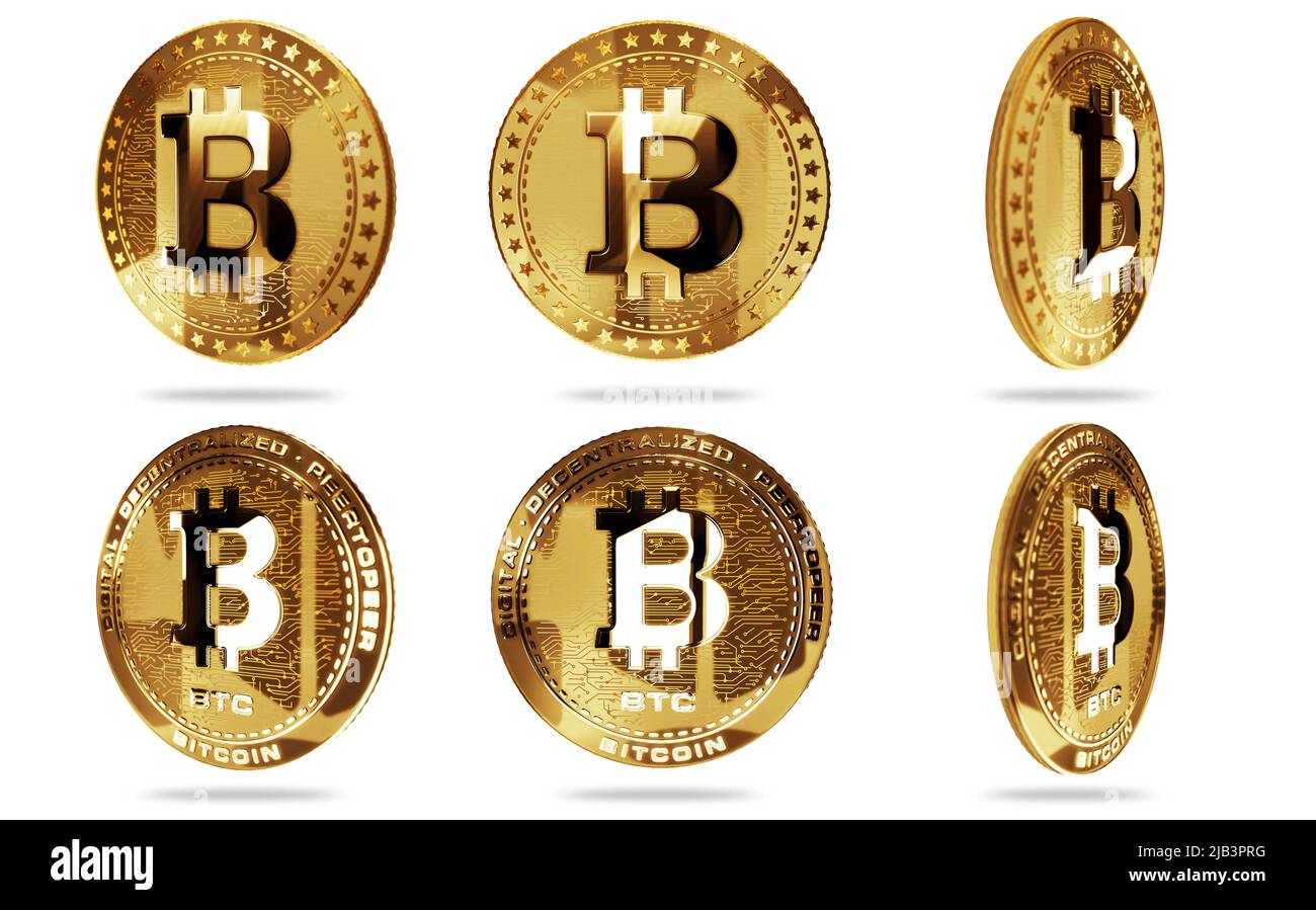 Btc cryptocurrency Cut Out Stock Images & Pictures - Alamy