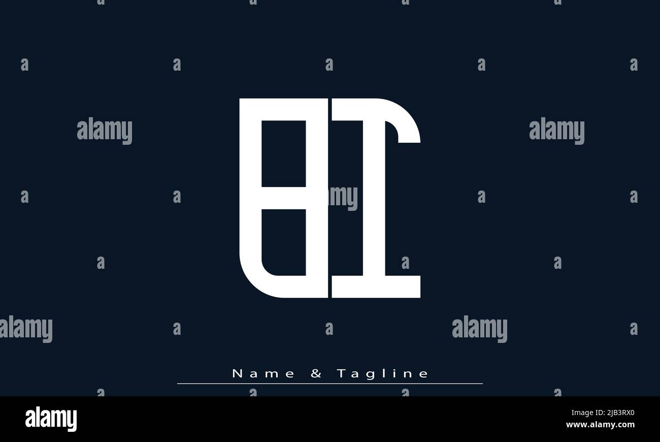 Letter bi hi-res stock photography and images - Alamy