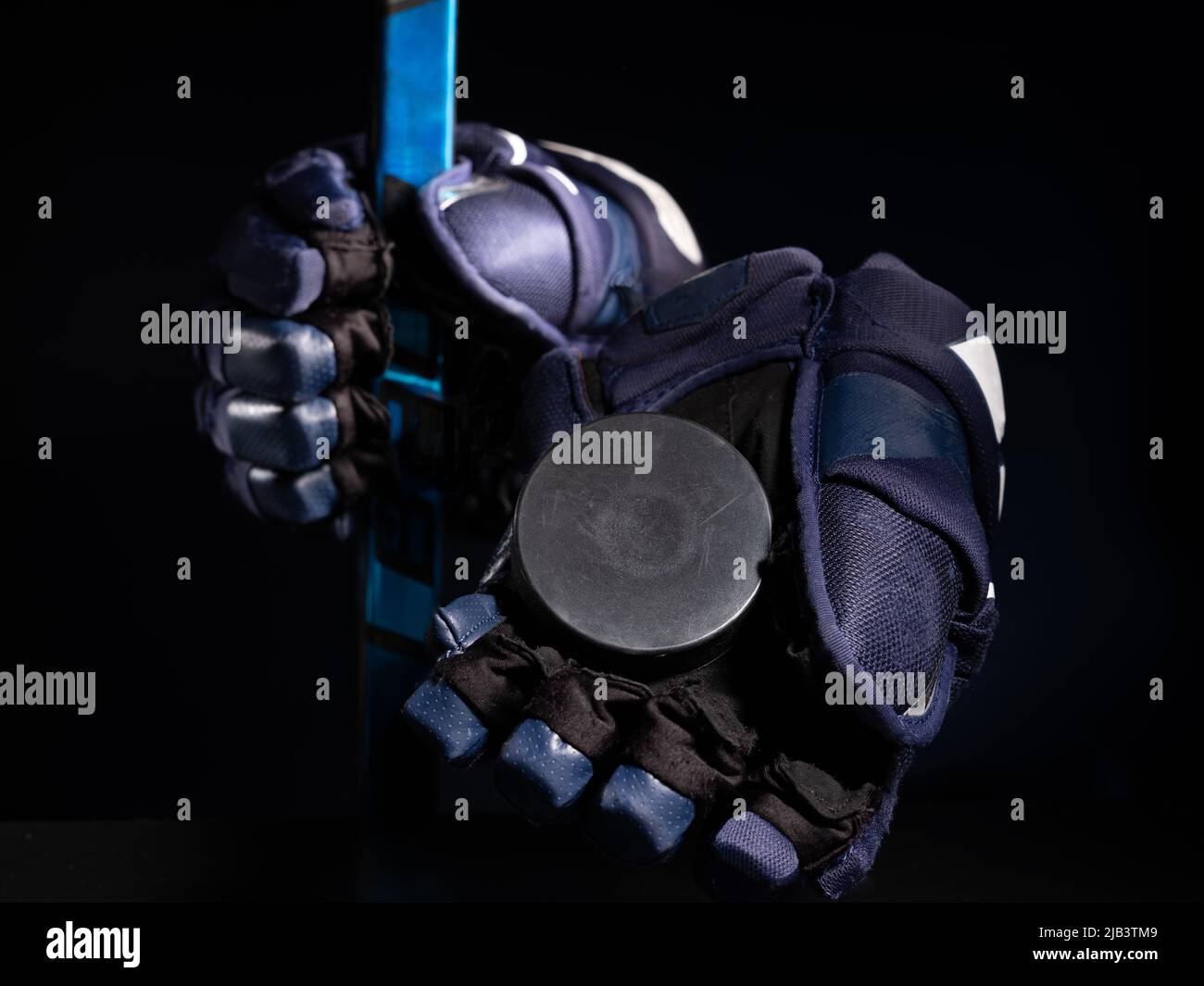 Helsinki / Finland JUNE 2, 2022 Closeup of ice hockey equipment