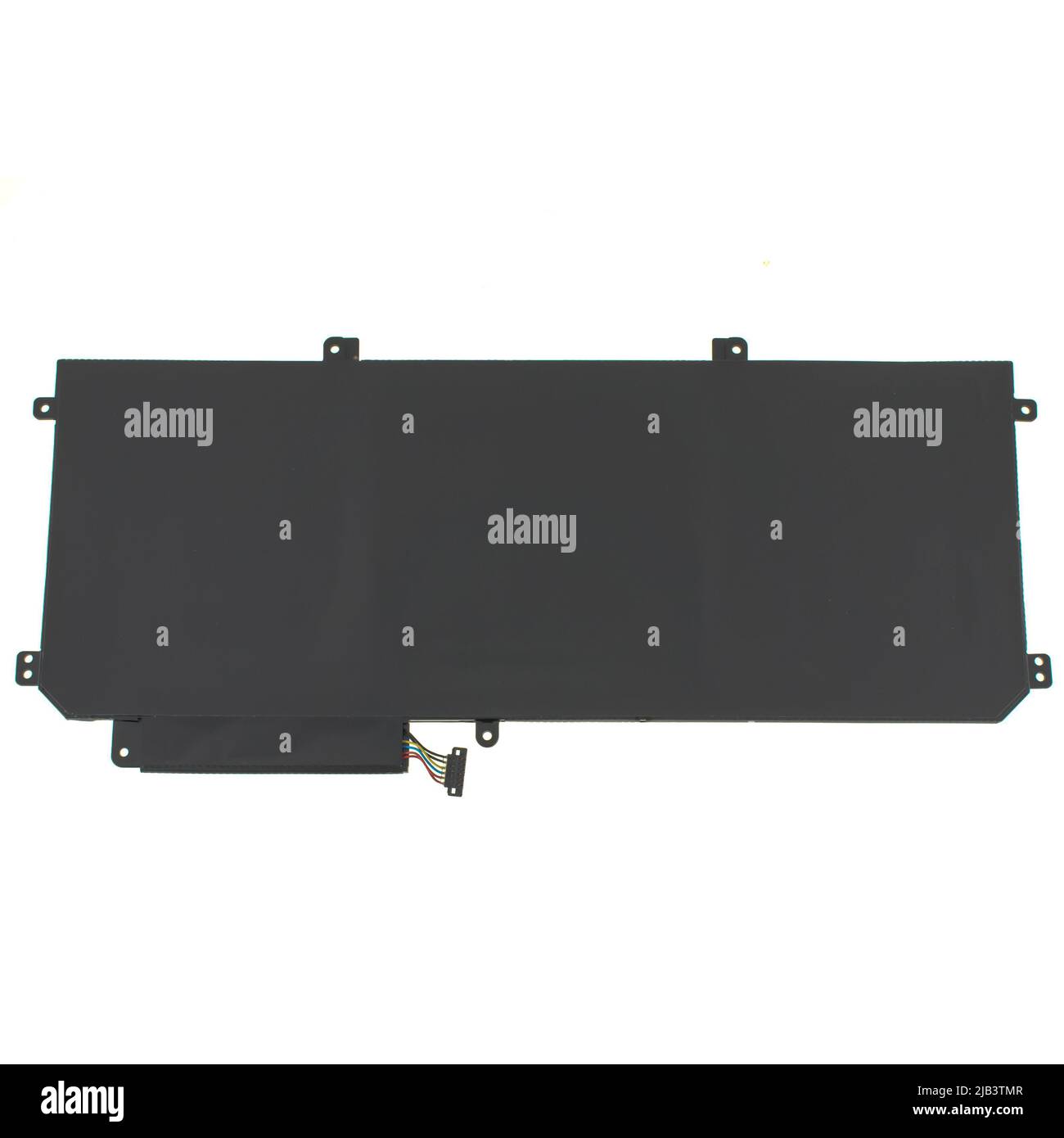 laptop battery, laptop spare part isolated on white background Stock