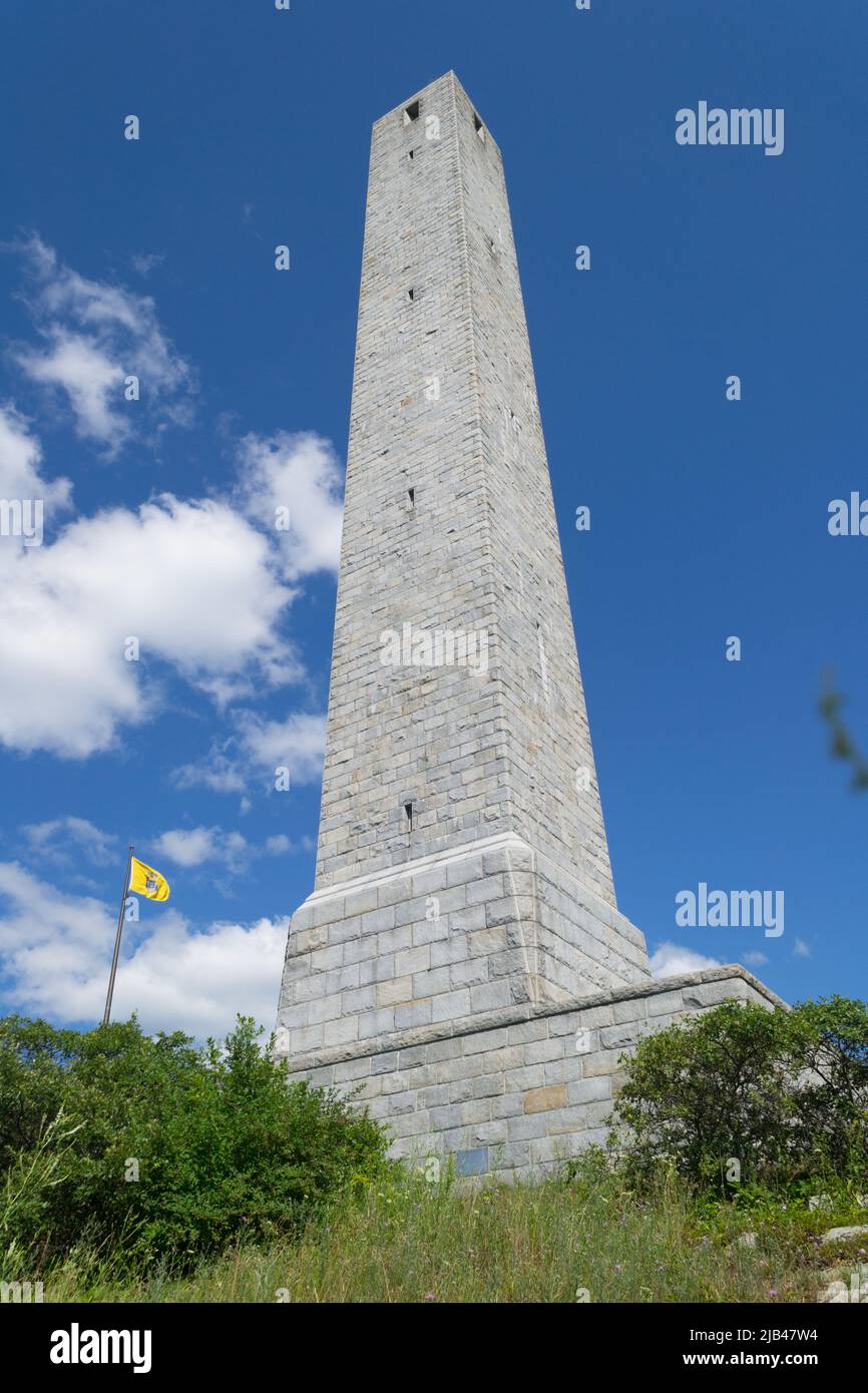 High Point Monument. New Jersey. Stock Photo