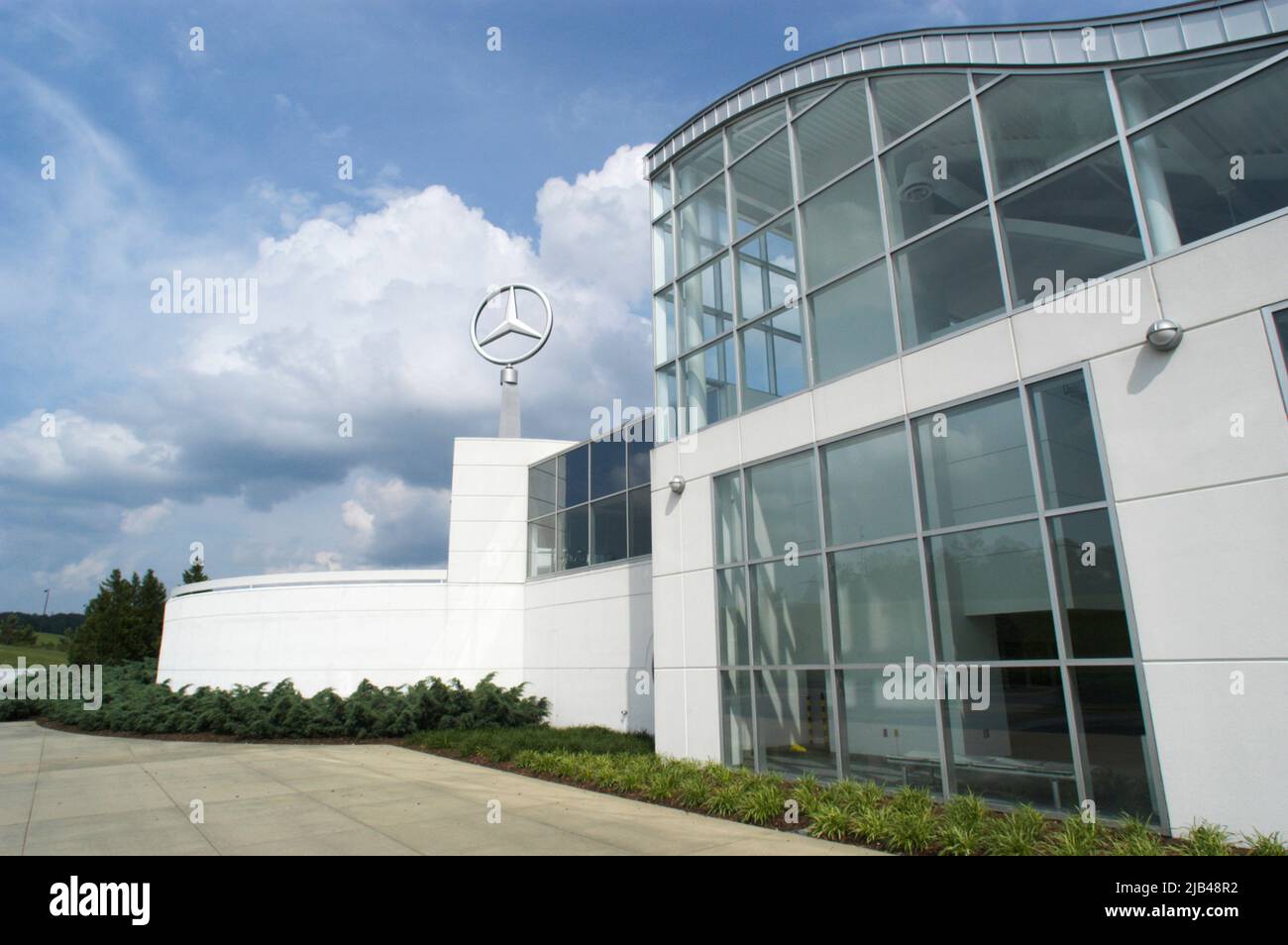 Mercedes-Benz plant in Alabama Stock Photo