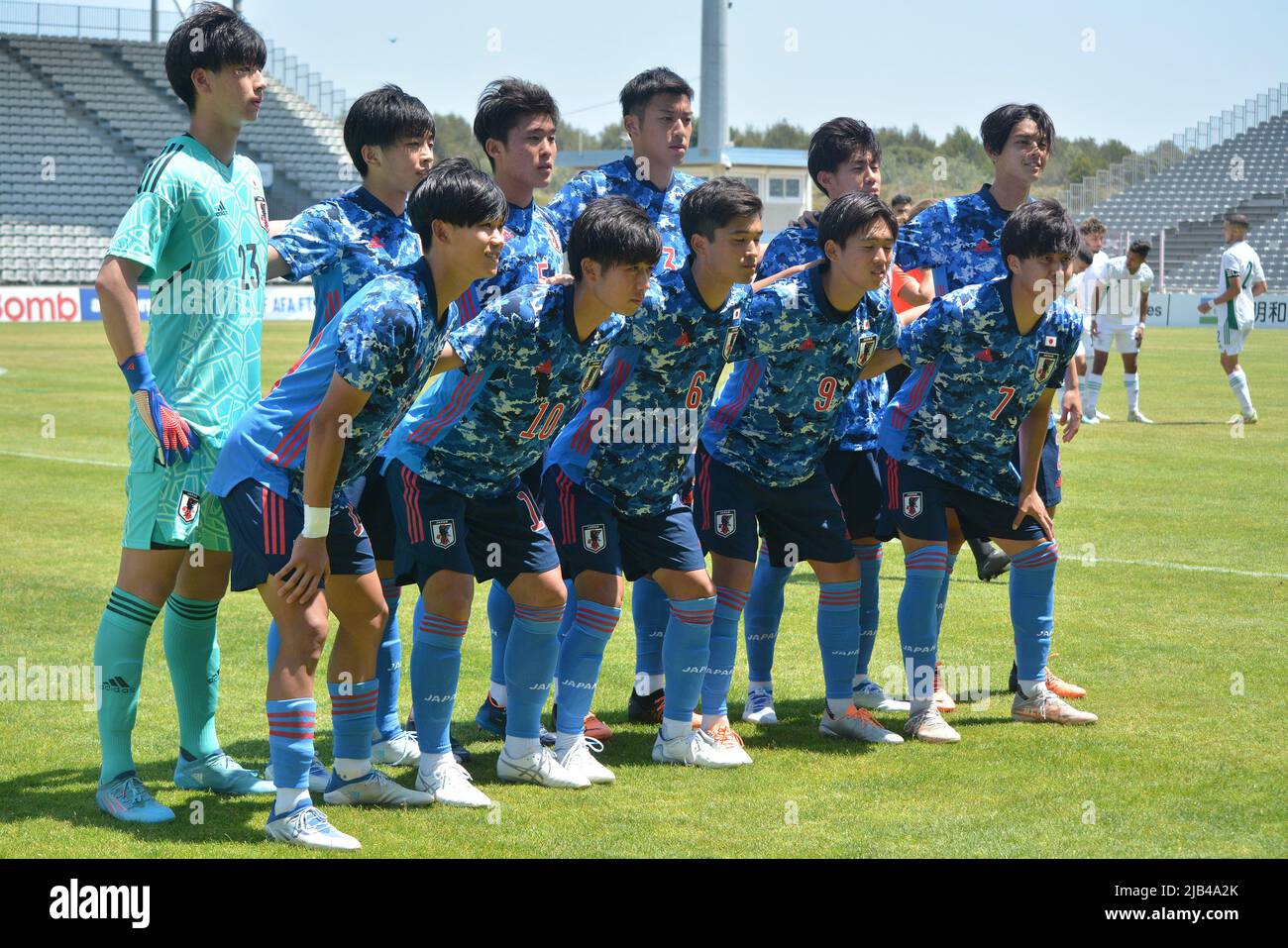 Japan Team Group Line Up Before The 2022 Maurice Revello Tournament Japan Team Group Line Up Before The 2022 Maurice Revello Tournament