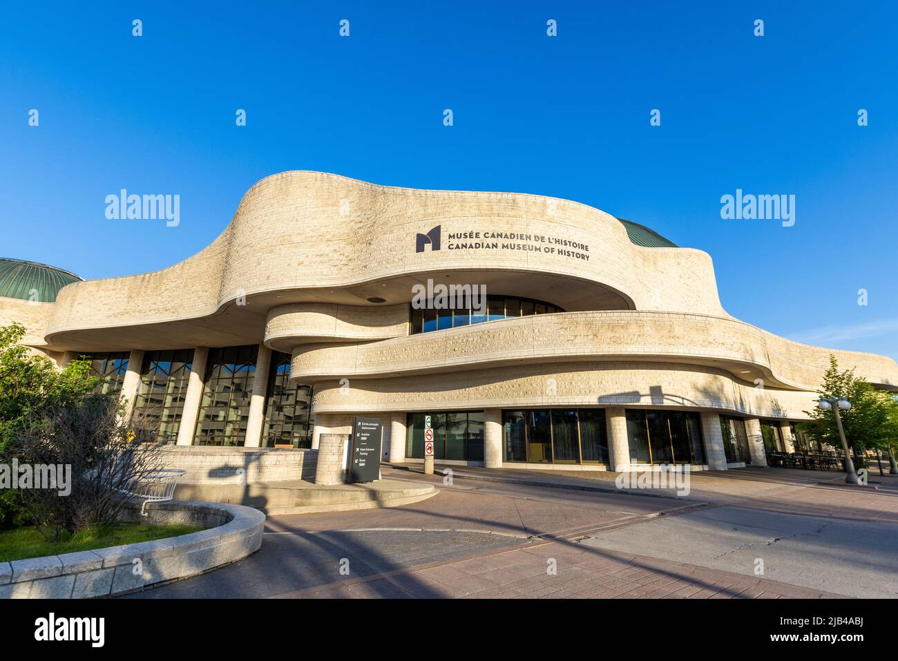 Canadian Museum of History in Gatineau, Quebec, Canada Stock Photo Alamy