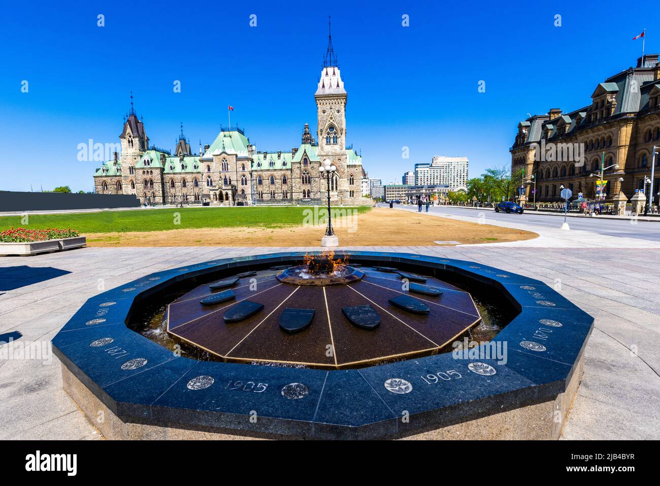 Canadian Senate building in Ottawa Stock Photo