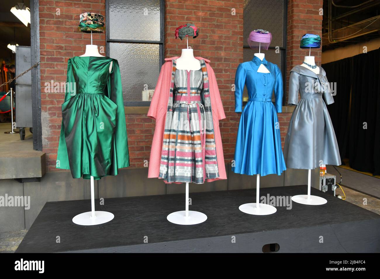 Costumes from the set of ' The Marvelous Mrs. Maisel' at Steiner ...