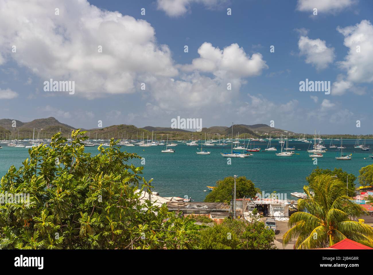 Le Marin bay, Martinique, France Stock Photo Alamy
