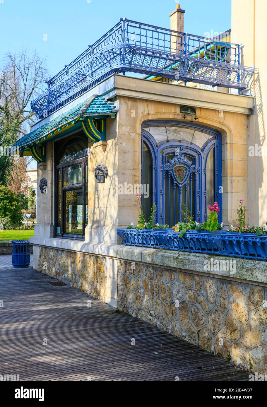 Art Nouveau Museum Musee de l'Ecole de Nancy, Nancy, Department of Meurthe-et-Moselle, Grand Est region, former capital of the Duchy of Lorraine Stock Photo