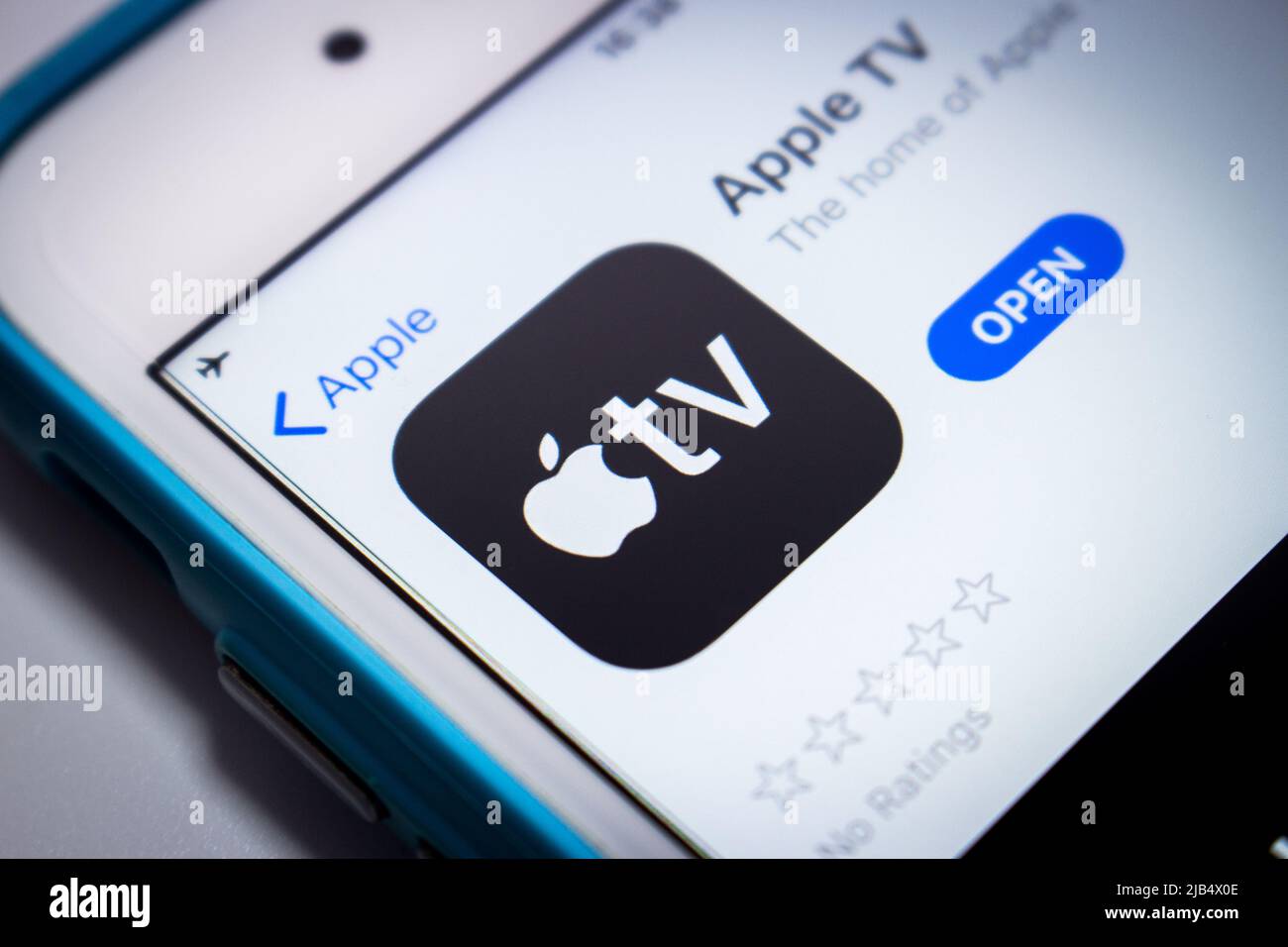 Kumamoto, Japan - Jul 29 2020 : Icon of Apple TV + (plus), ad-free  subscription video on demand web TV service of Apple Inc., in App Store on  iPhone Stock Photo - Alamy