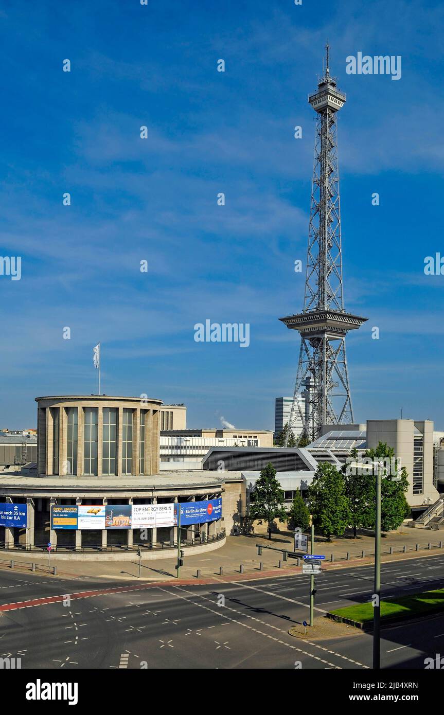 Berlin Radio Tower at the Exhibition Grounds, Berlin, Germany Stock Photo -  Alamy