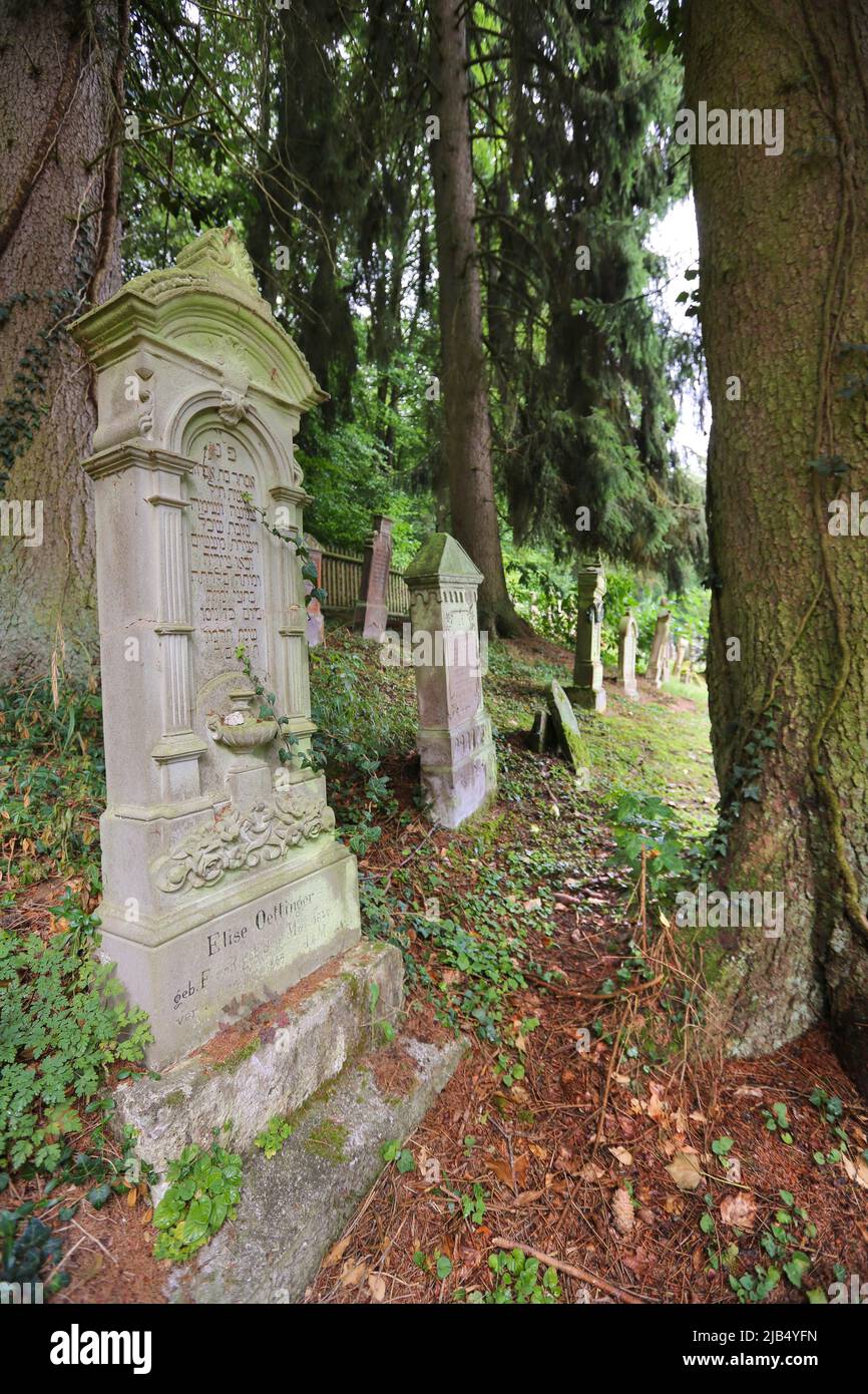 Matzevah Buttenhausen Jewish cemetery, gravestones, mazewa, matzevah, matzewa ...