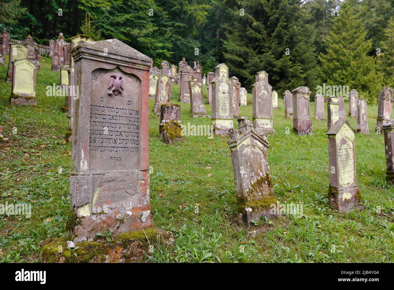 Matzevah Buttenhausen Jewish cemetery, gravestones, mazewa, matzevah, matzewa ...
